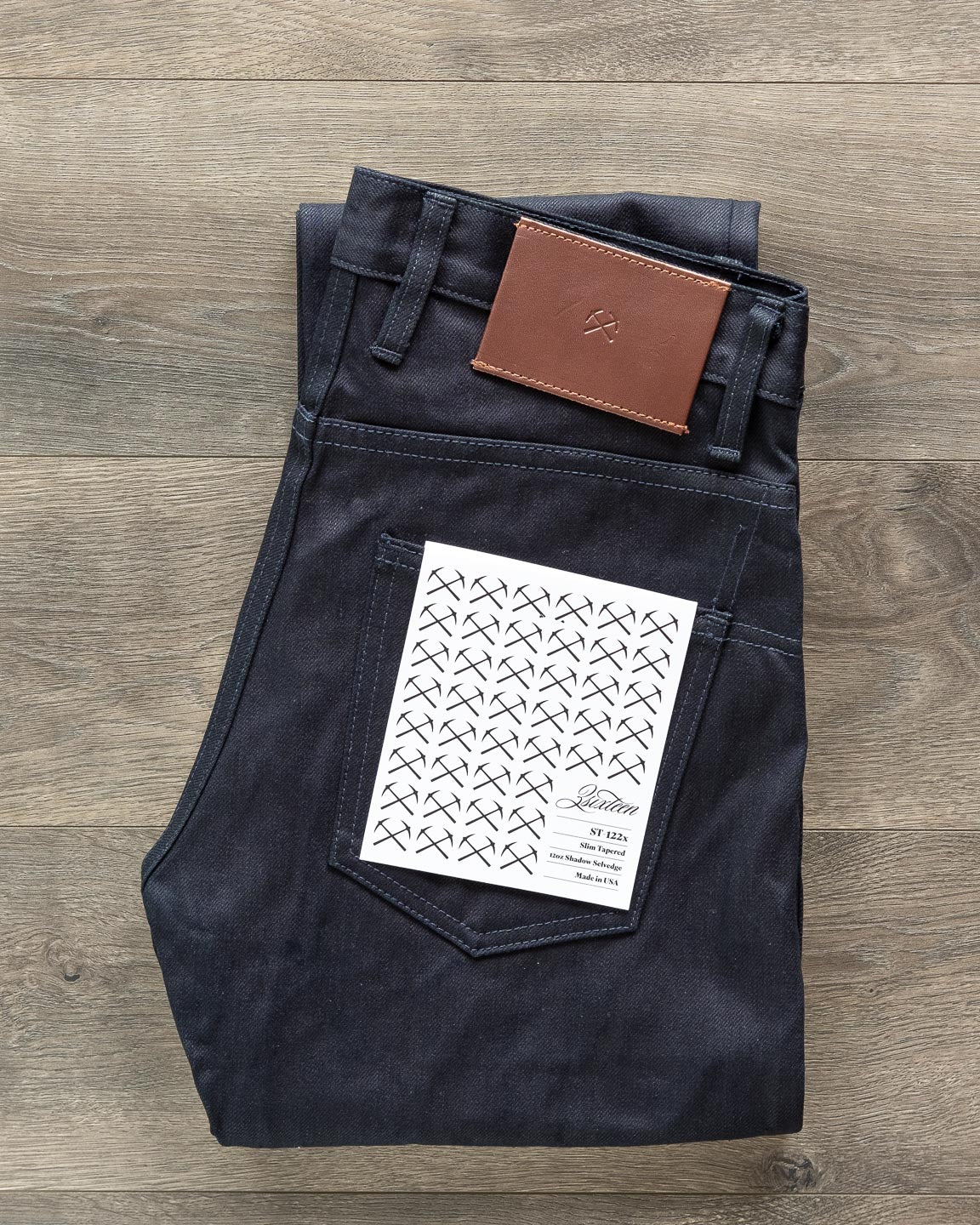 CT-122x Classic Tapered Lightweight Shadow Selvedge Denim