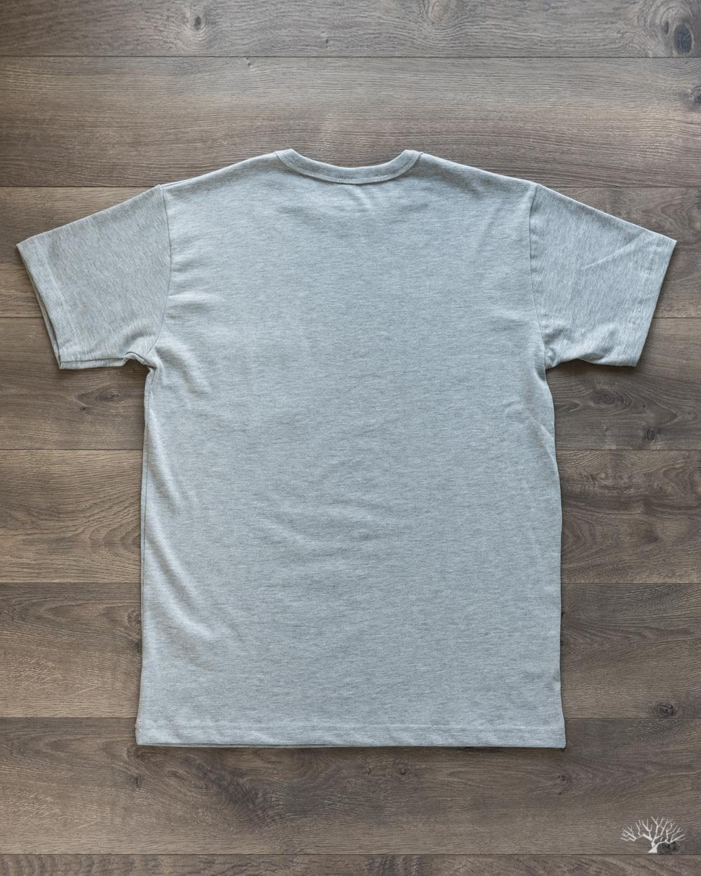 Heavyweight Pocket Tee - Heather Grey