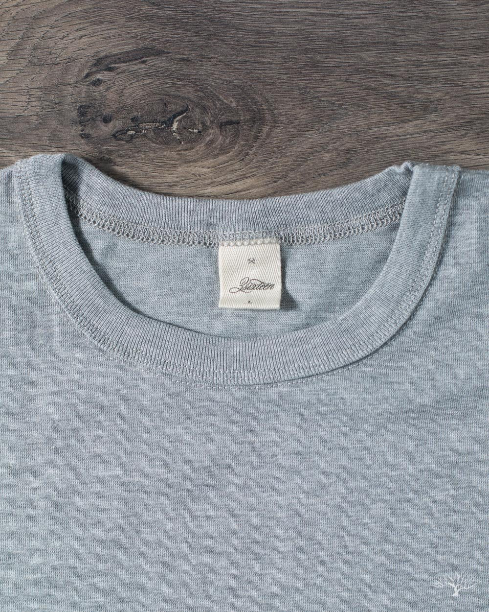 Heavyweight Pocket Tee - Heather Grey