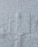 Heavyweight Pocket Tee - Heather Grey