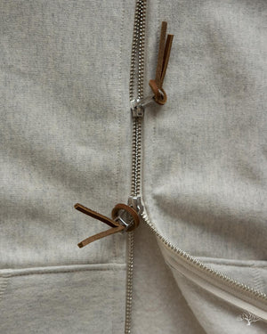 Heavyweight Zip Hoody - Oatmeal