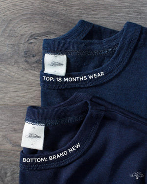 Heavyweight Pocket Tee - Indigo