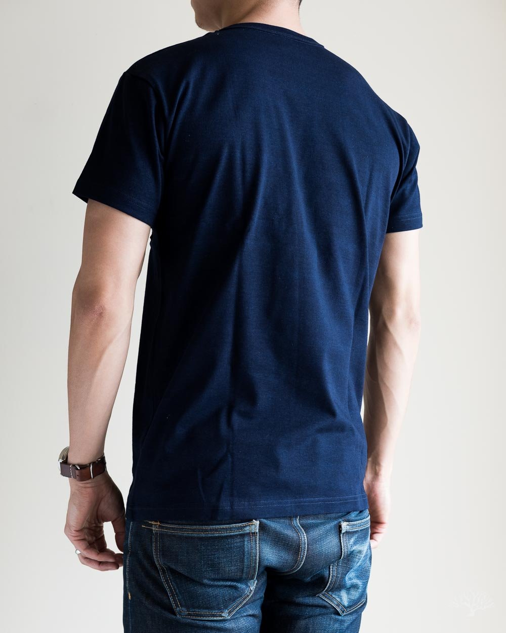 Heavyweight Pocket Tee - Indigo