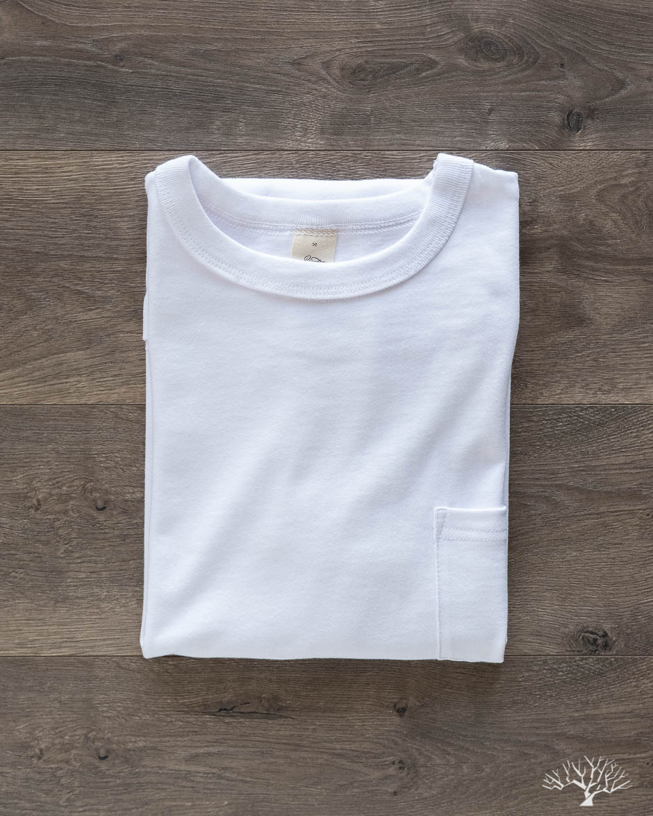 Heavyweight Pocket Tee - White