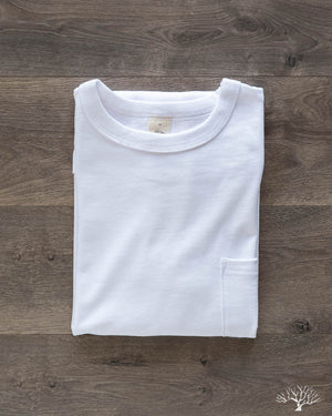 Heavyweight Pocket Tee - White