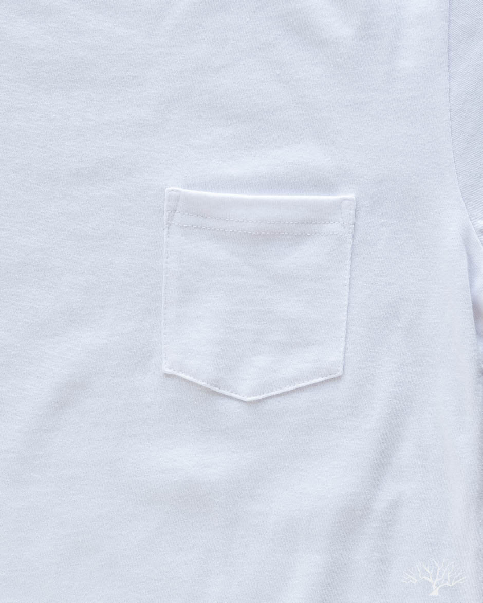 Heavyweight Pocket Tee - White