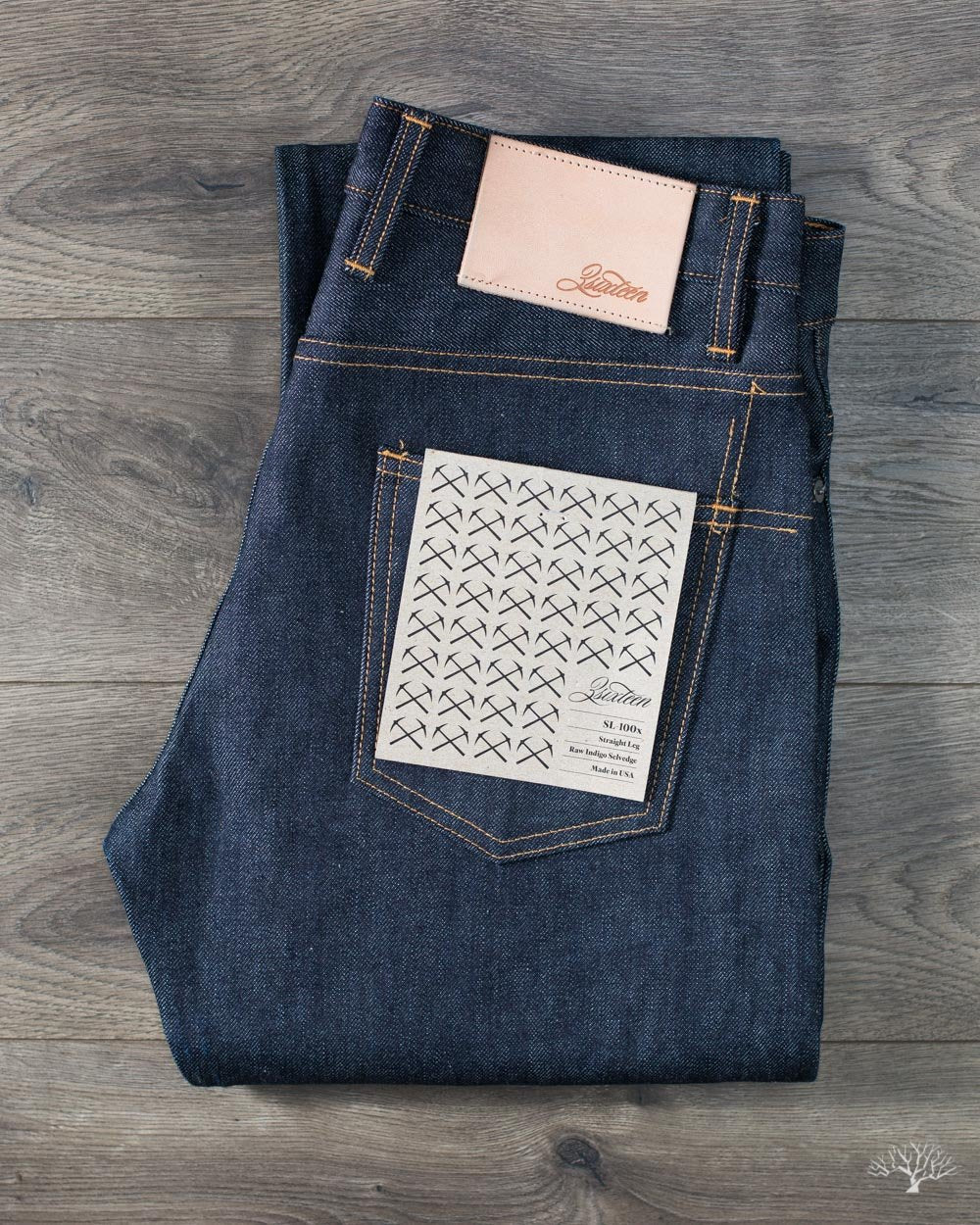 SL-100x Straight Leg Indigo Selvedge Denim