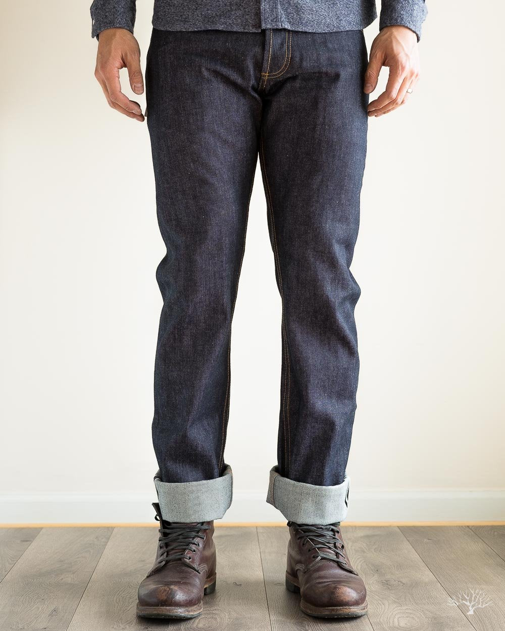SL-100x Straight Leg Indigo Selvedge Denim