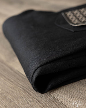 ST-220x Slim Tapered Double Black Selvedge Denim