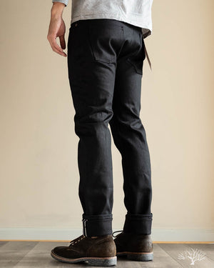 ST-220x Slim Tapered Double Black Selvedge Denim