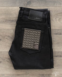 ST-220x Slim Tapered Double Black Selvedge Denim