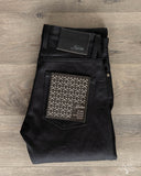 ST-220x Slim Tapered Double Black Selvedge Denim