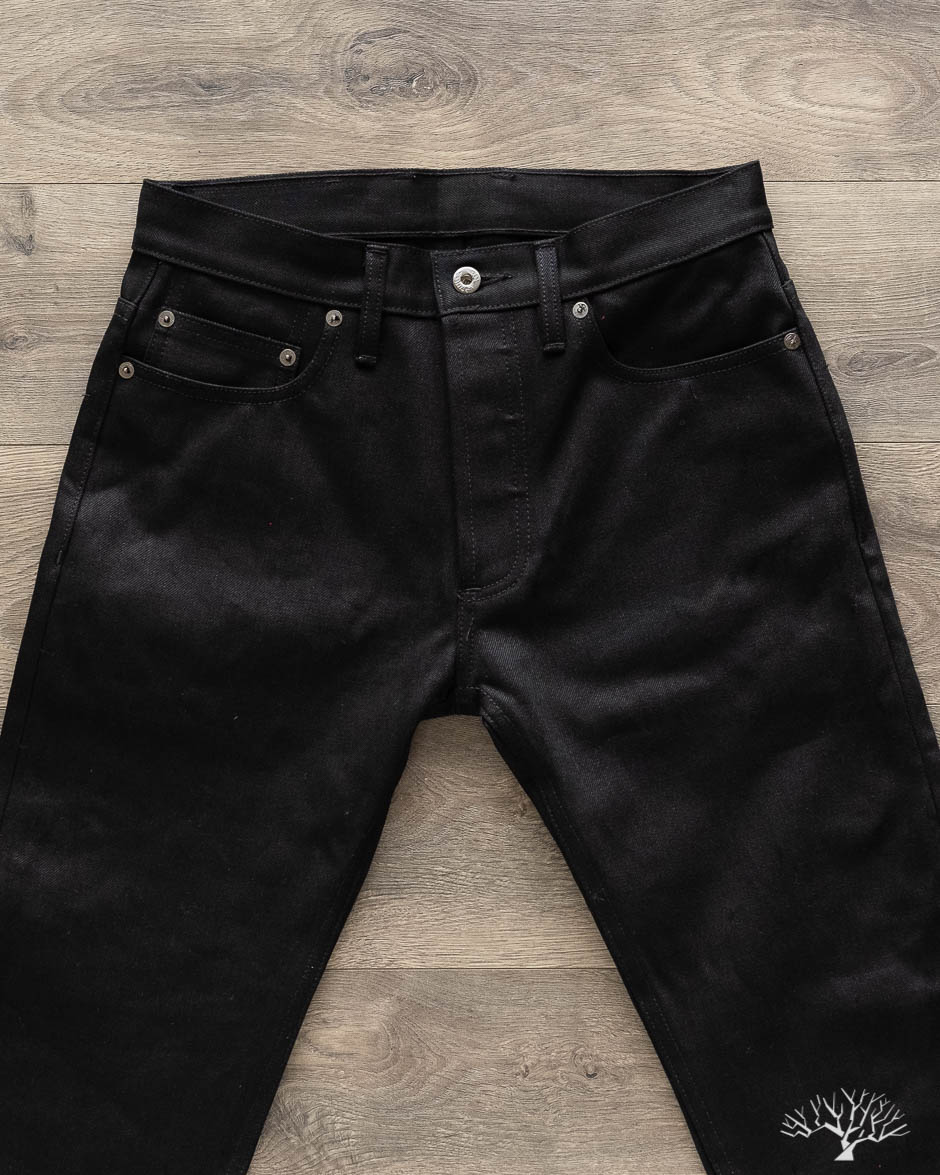 ST-220x Slim Tapered Double Black Selvedge Denim