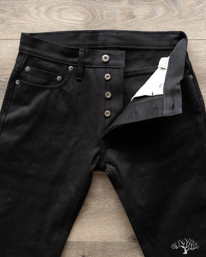 ST-220x Slim Tapered Double Black Selvedge Denim
