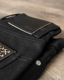 ST-220x Slim Tapered Double Black Selvedge Denim