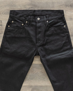 ST-222x Slim Tapered Lightweight Double Black Selvedge Denim