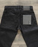 ST-222x Slim Tapered Lightweight Double Black Selvedge Denim