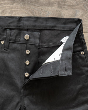 ST-222x Slim Tapered Lightweight Double Black Selvedge Denim