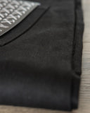 ST-222x Slim Tapered Lightweight Double Black Selvedge Denim