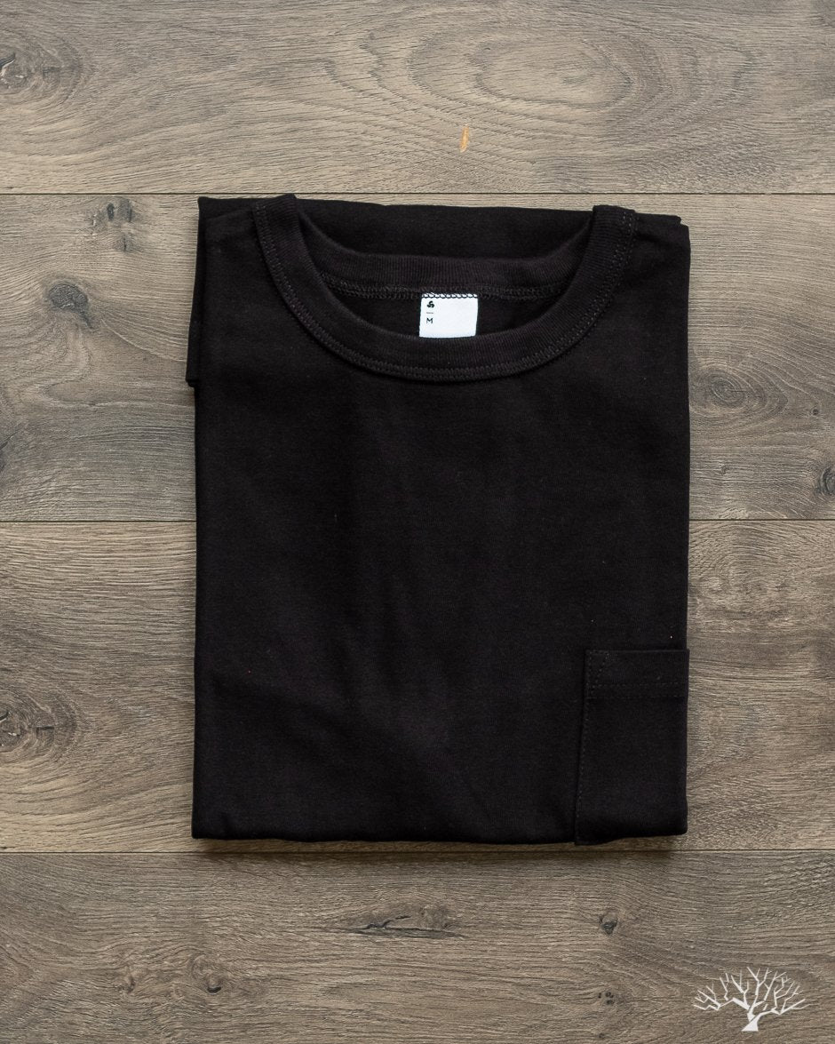 Heavyweight Pocket Tee - Black