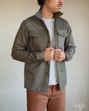 Fatigue Overshirt - Olive Block
