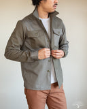 Fatigue Overshirt - Olive Block
