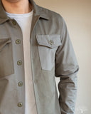 Fatigue Overshirt - Olive Block