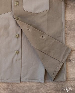 Fatigue Overshirt - Olive Block
