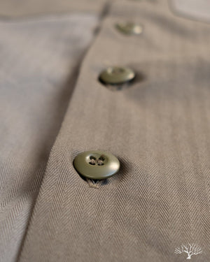 Fatigue Overshirt - Olive Block