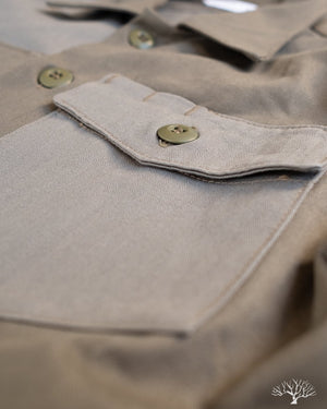Fatigue Overshirt - Olive Block