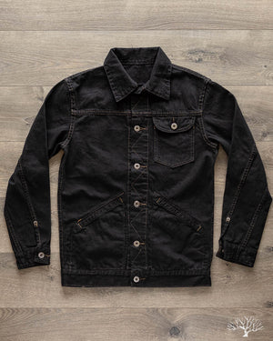 Ranch Jacket - Overdyed Black Indigo Nep