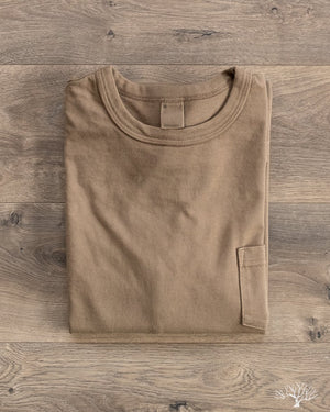 3sixteen Garment Dyed Pocket Tee - Mil Green