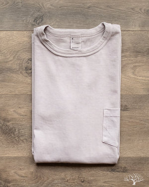 Garment Dyed Pocket Tee - Ash