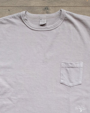 Garment Dyed Pocket Tee - Ash