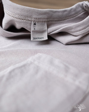 Garment Dyed Pocket Tee - Ash