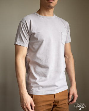 Garment Dyed Pocket Tee - Ash
