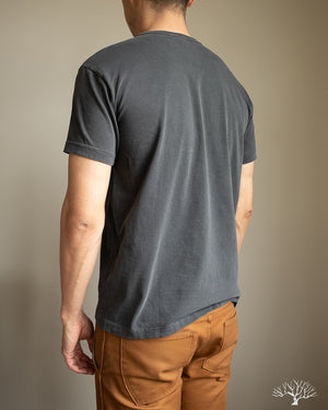 Garment Dyed Pocket Tee - Smoke