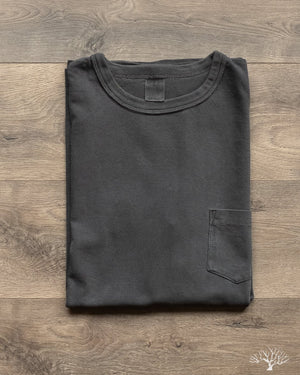 Garment Dyed Pocket Tee - Smoke