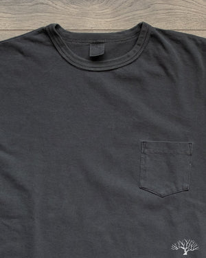 Garment Dyed Pocket Tee - Smoke
