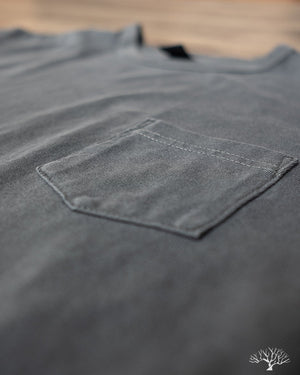 Garment Dyed Pocket Tee - Smoke