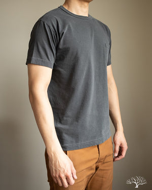 Garment Dyed Pocket Tee - Smoke
