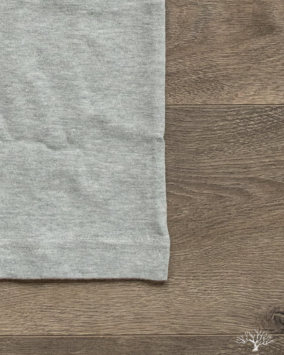 Heavyweight Pocket Tee - Heather Grey