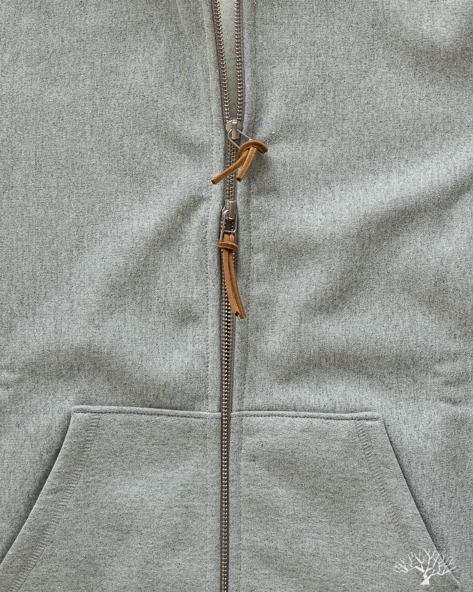 Heavyweight Zip Hoody - Grey