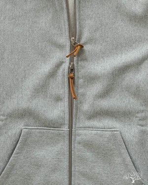 Heavyweight Zip Hoody - Grey
