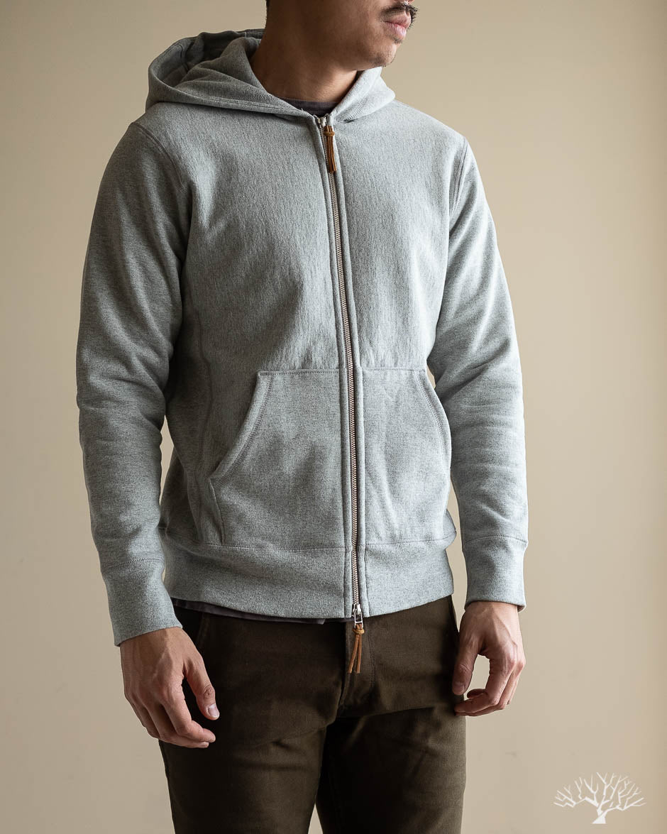 Heavyweight Zip Hoody - Grey