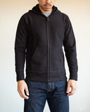 Heavyweight Zip Hoody - Black