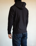 Heavyweight Zip Hoody - Black