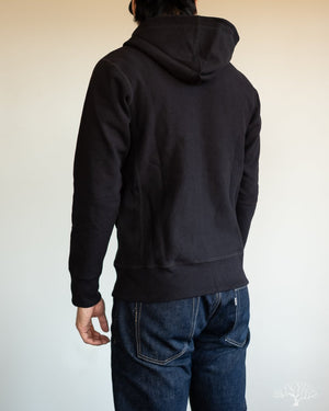 Heavyweight Zip Hoody - Black