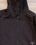 Heavyweight Zip Hoody - Black