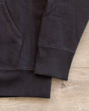 Heavyweight Zip Hoody - Black